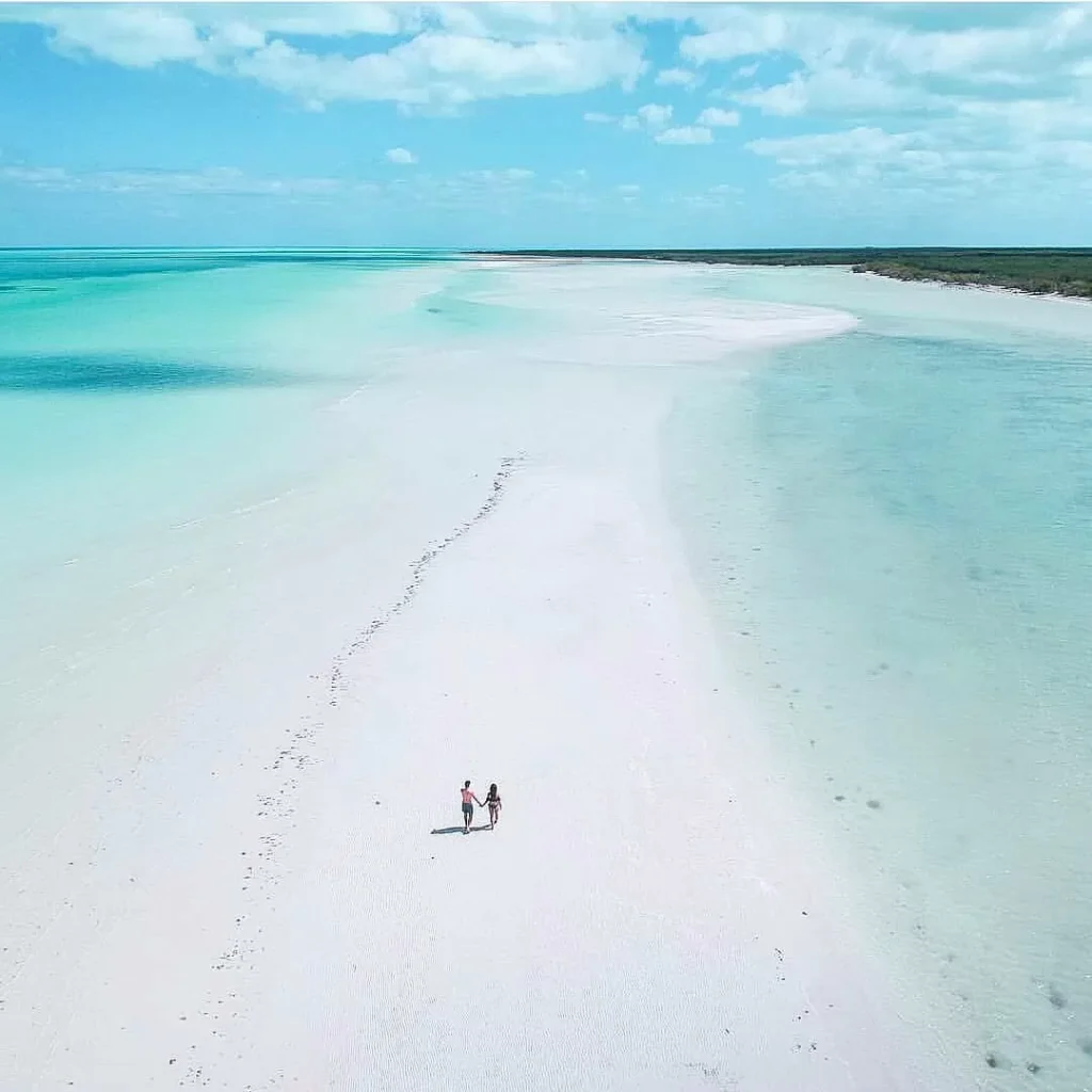 Playa Punta Mosquito en Isla Holbox Mexico