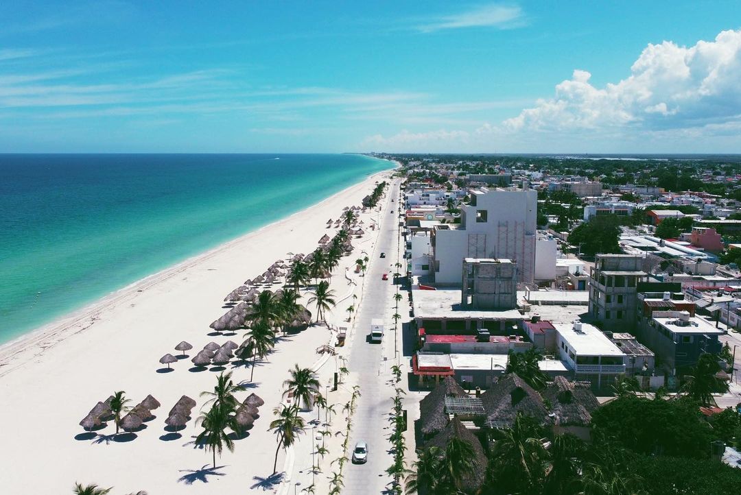 Playa Progreso en Yucatán México